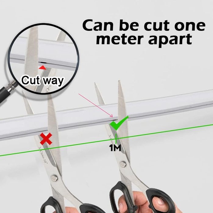 Bandă LED Neon SUCIKORIO 10m – 4000K, 230V, Waterproof, 120 LED/m