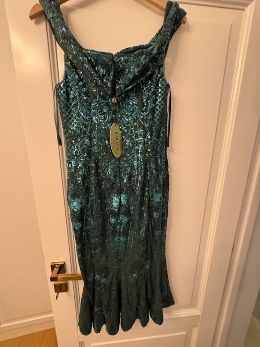 Rochie de ocazie cu paiete, marca Bariano, noua