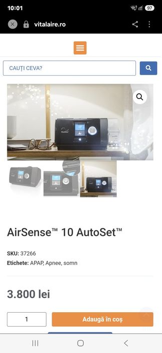Vand resmed 10 air