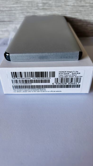 HONOR MAGIC 7 LITE 256 Titanium black