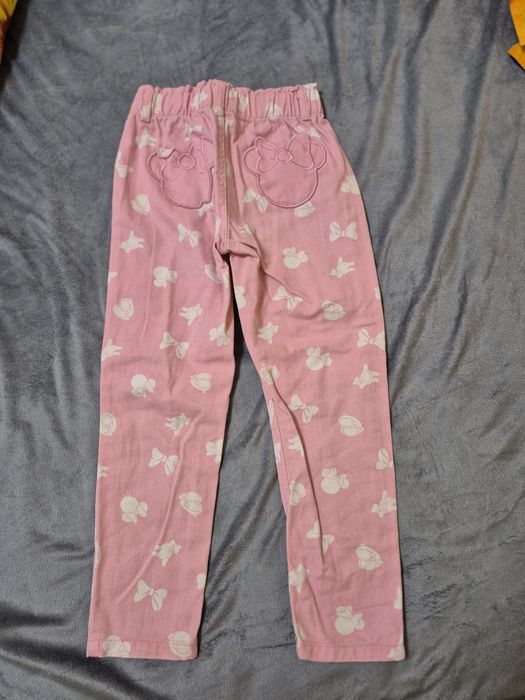 Детски розови дънки на Мини Маус