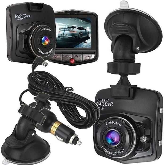 Camera de bord Full HD, 1080p, cu ventuza si incarcator inclus, nouă