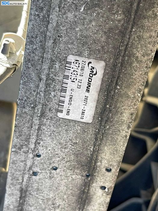 Intercooler Radiator Racire Aer Kia Ceed 1.6 CRDI 2007 - 2013 Cod 28271-2A610