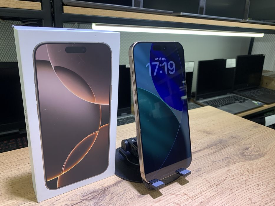 iPhone 16 Pro Max, 512 GB, Desert Titanium, АКБ 100%, 1237/А10