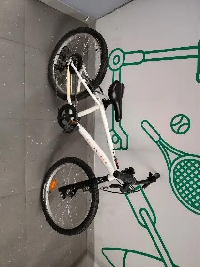 Bicicletă Mtb Explore 120 20" alb copii - (SecondHand) Decathlon