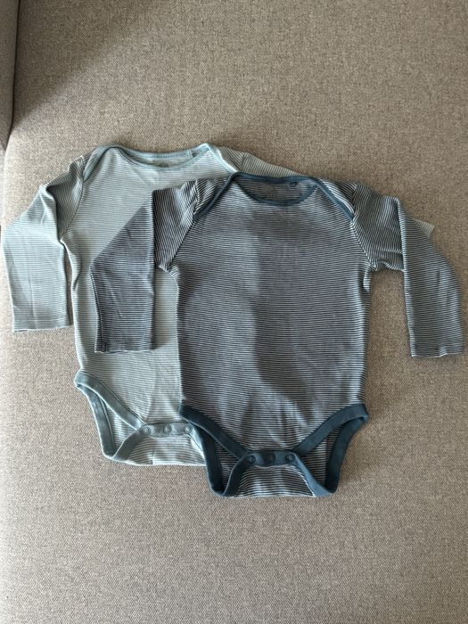 Set 4 Body maneca lunga Next, 9-12 luni