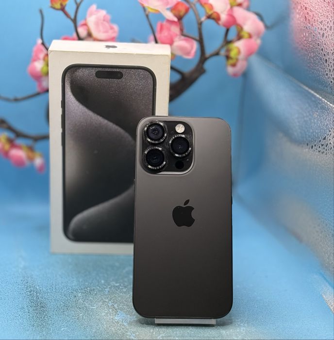 Apple iPhone 15 Pro, 128GB, 5G, Black Titanium