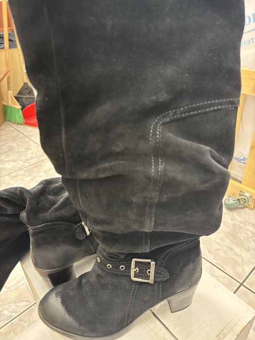 Cizme piele elegante