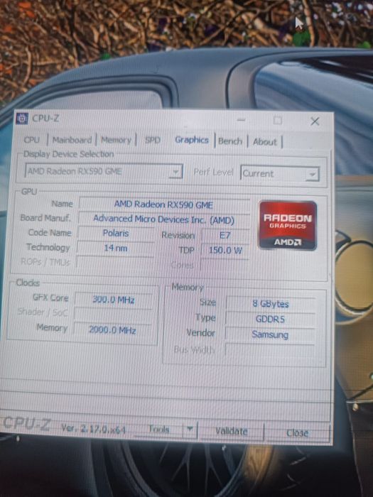 Видеокарта Rx 590 gme 8gb