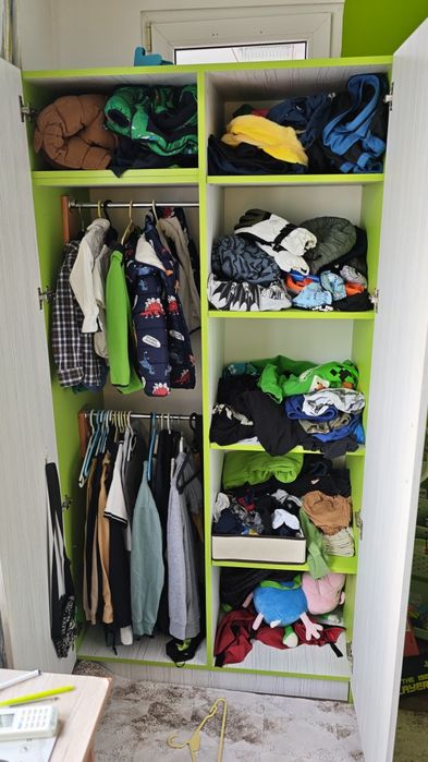 Гардероб и спалня