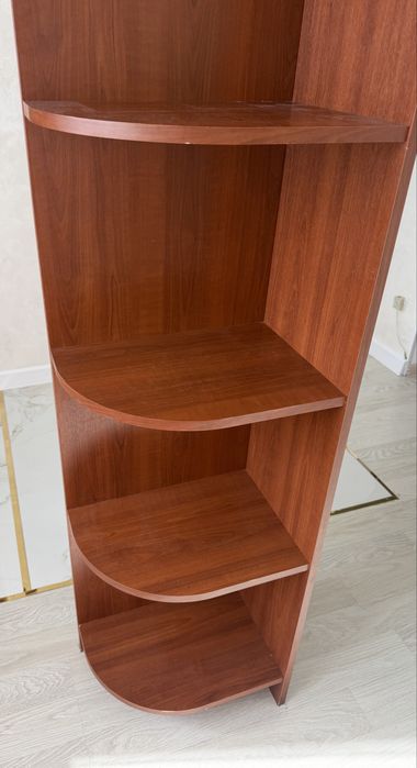 Угловой шкаф без дверей