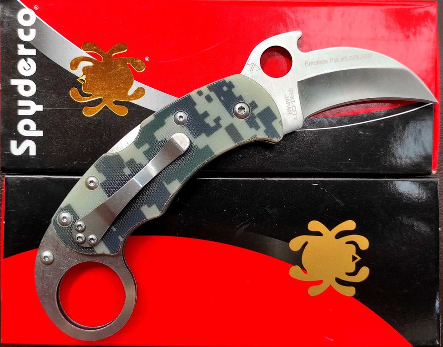 Сгъваем нож Spyderco Karahawk C170GP