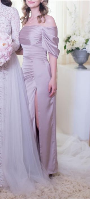 Rochie roz din matasica