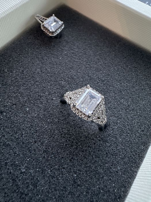 Сребро 925 - комплект обеци и пръстен