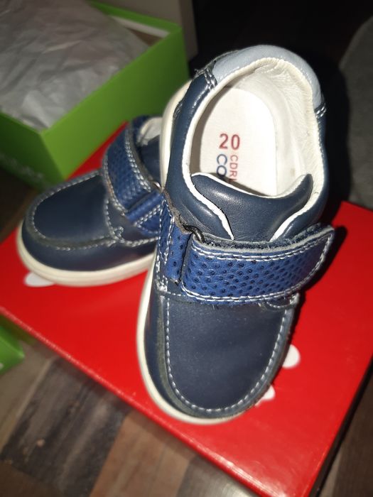 Papucei din PIELE  Cocodrillo, mărimea 20