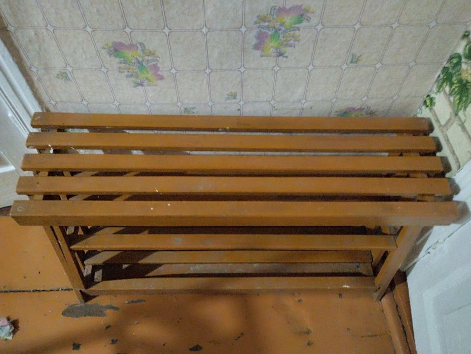 Обувница из чистого дерево!