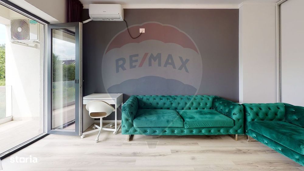 Apartament luminos cu 2 camere, terasa de 14 mp si loc de parcare