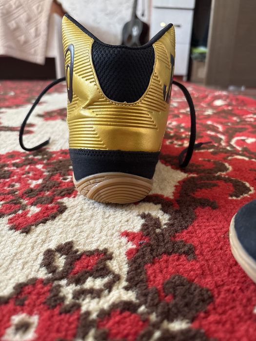 Борцовки asics JB Elite 4 черней/золотой