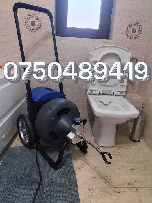 Desfundare Canalizare presiune apa, rac electric Profesional