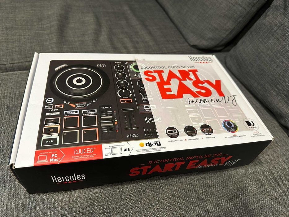 Hercules DJ DJControl Inpulse 200 DJ контролер