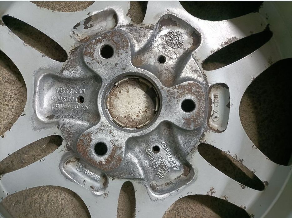 Set 4 roți echipate;jante+cauciucuri,Smart Fortwo,accept schimb ofer diferență 500 lei