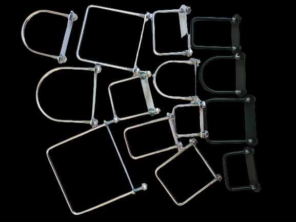 Sisteme de prindere pt garduri 40*40 zincate/verzi