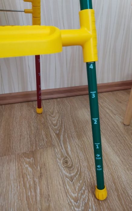 Магнитная доска NIKA kids (Россия). Мольберт развивающий, доска знаний