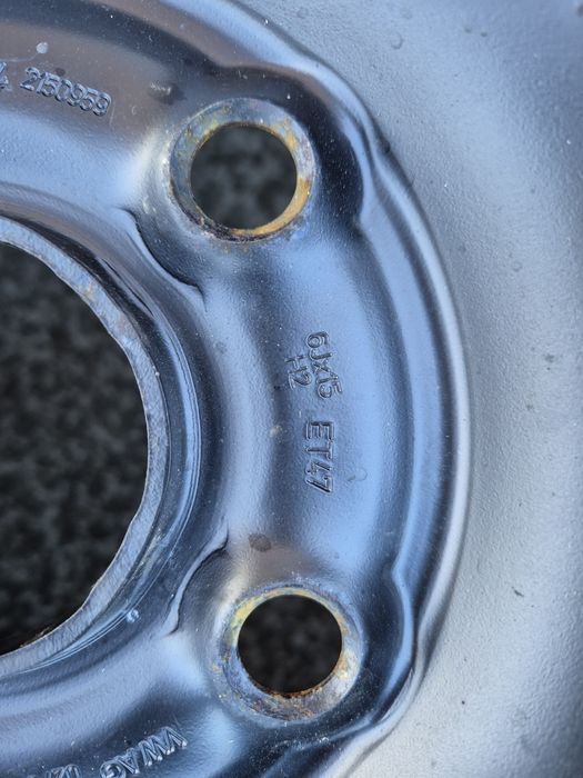 Jante tabla R15 5x112 Vw
