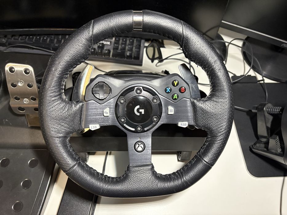 Volan Logitech G920 + pedale + shifter – pachet complet