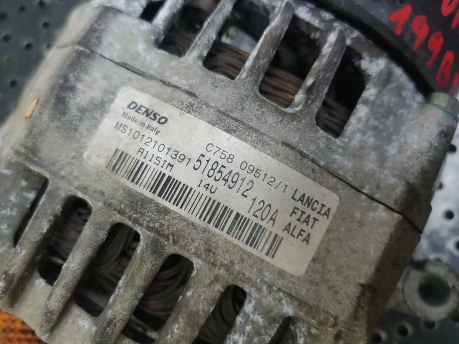alternator 1.3 d multijet 199b2000 fiat grande punto ms1012101391  51854912