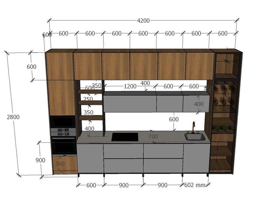 Новый кухонный гарнитур