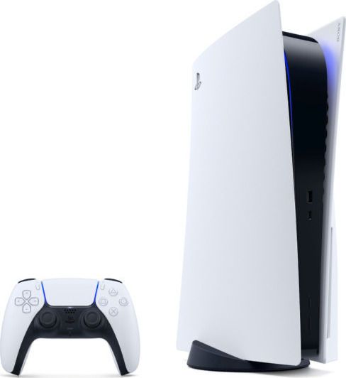 Ps5 + 4 manete (negru verde rosu si alb)