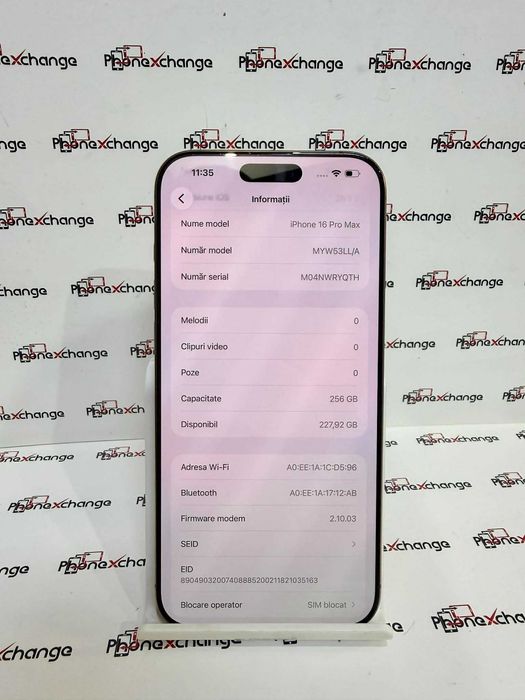 iPhone 16 Pro Max Desert Codat T&T America   256GB