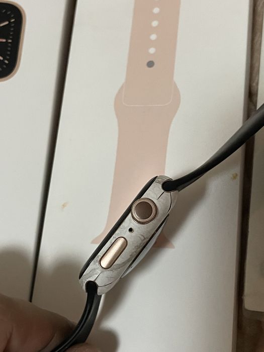 apple watch 6 44mm pink sand