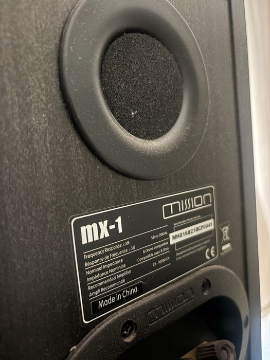 Sistem de boxe Mission 5.0 – MX-4 + MX-1 + MX-C1