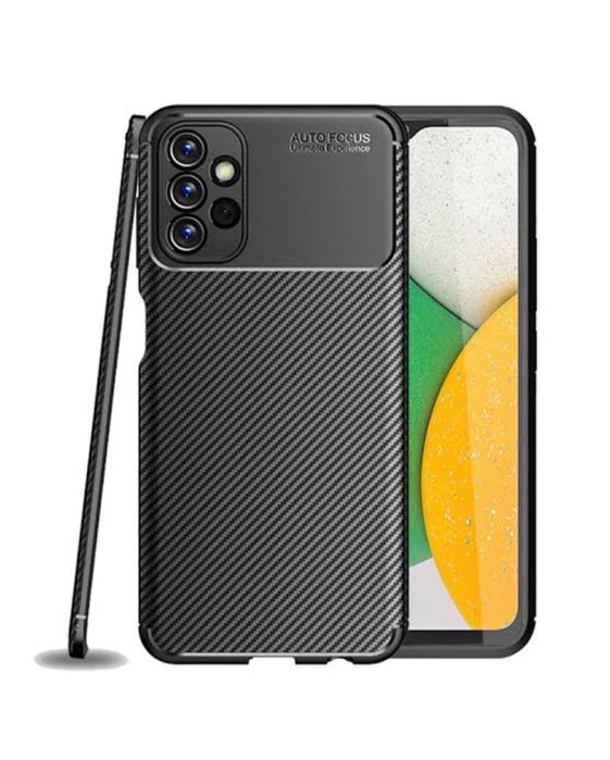 Husa TPU Fibra Carbon Black Samsung A52/A53/A54/A55/A15/A16/A36/A56