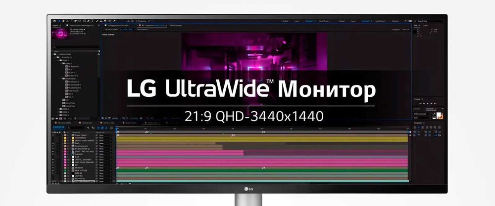 Монитор 34" LG 34WK95C-W [IPS]