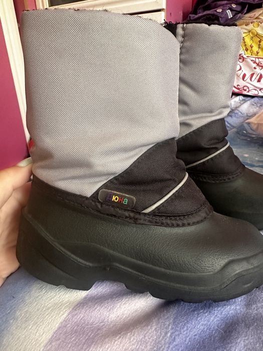 Литые сапоги на мальчика