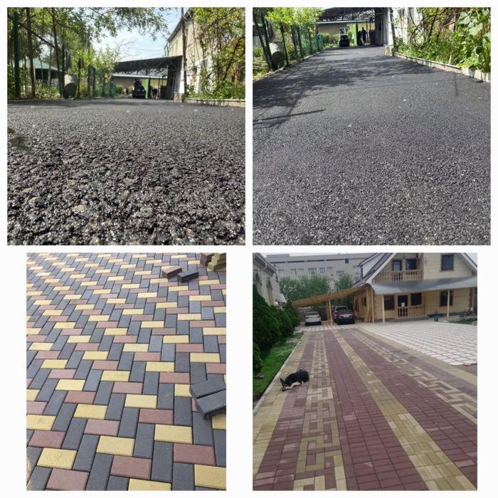 Брусчатка Асфальт Укладка