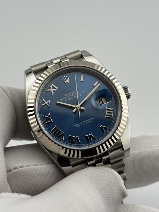 Rolex Datejust blue dial