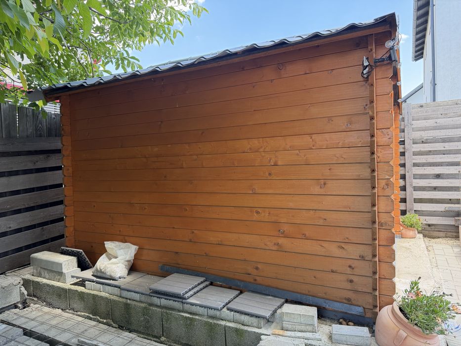 Magazie gradina Lemn molid second-hand