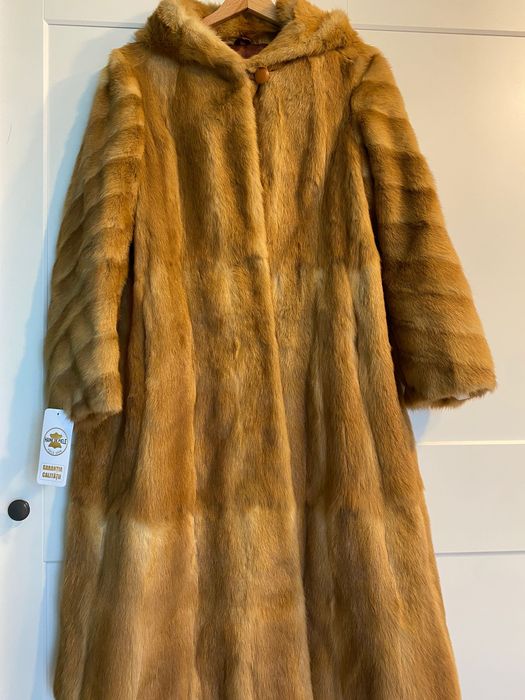 Blană Naturală Vizon Canadian LUNGĂ 115 cm – Calitate Premium