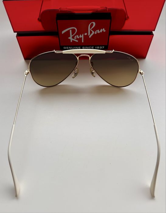 Ray Ban RB3407 58мм – стъклени лещи, като нови, Aviator premium