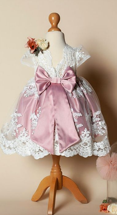 Rochie eleganta botez 5/6 luni