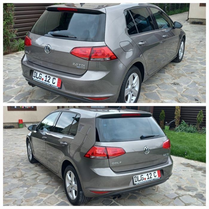 Vw golf 7/2.0tdi 150cp/2014 Euro5/ful led Bixenon/ piele /Cutie manuala 6+1 etc