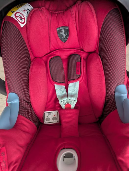 С БАЗА Cybex Aton M i-size Ferrari red