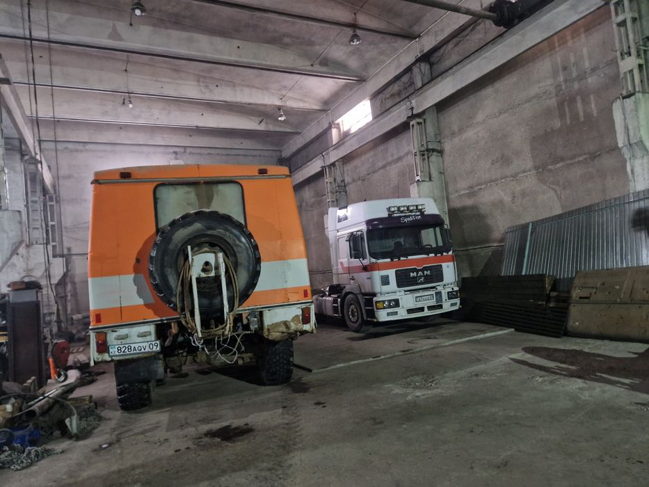 Теплый бокс для спец техники