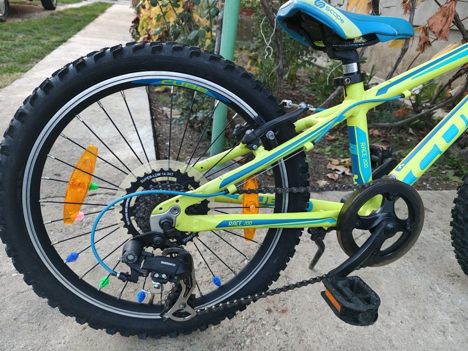 Bicicleta copii CUBE RACE 200, aluminiu, 20 zoll 7 viteze SHIMANO