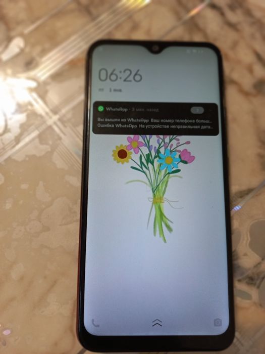 Продается cотовый телефон Vivo Y 12 на 64 Гб на 2 сим карты, с коробко