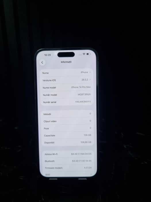 Noble Amanet - iPhone 14 Pro Max, 128Gb, 84%